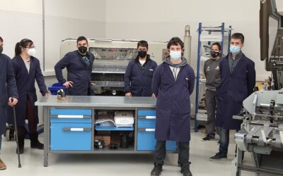 Reportaje en Diario de Navarra al curso de FP Especial de Artes Gráficas de nuestro Centro