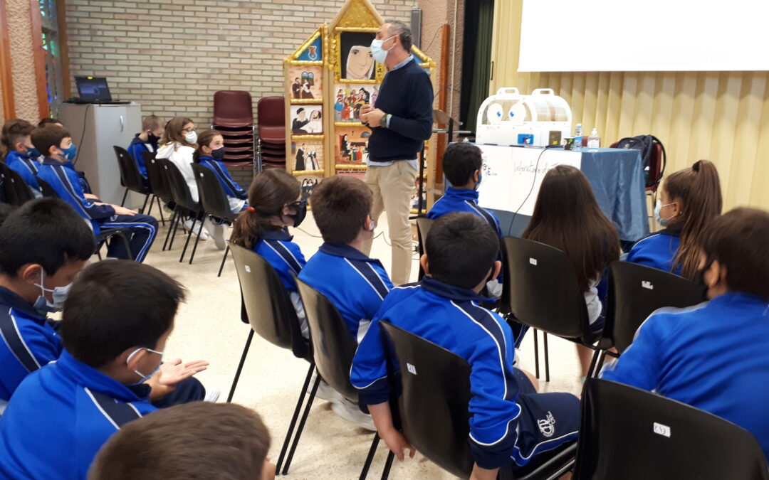 Fotonoticia: Presentación del proyecto Cunas Climáticas en el Colegio Santa Luisa de Marillac
