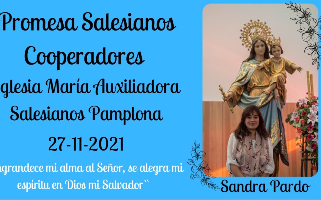 PROMESA APOSTÓLICA DE SANDRA PARDO