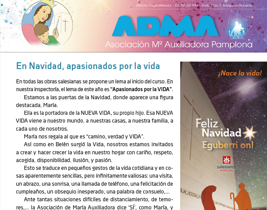 ADMAS. Hoja 24. Diciembre 2021