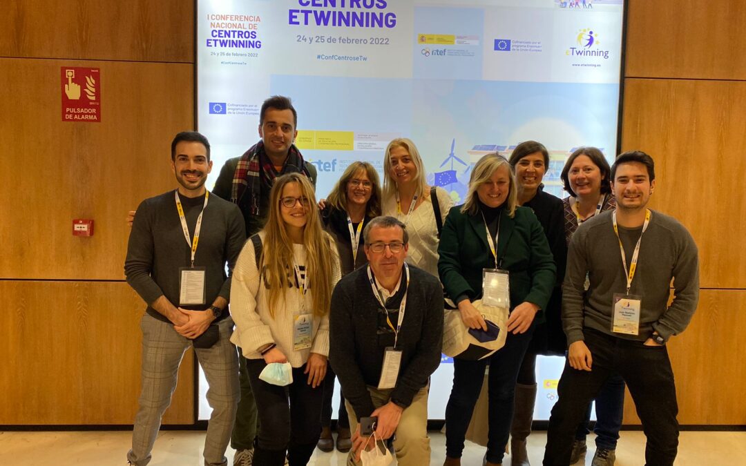 Iñaki Ullán representa a nuestro Centro en la Conferencia Nacional de Centros e-Twinning