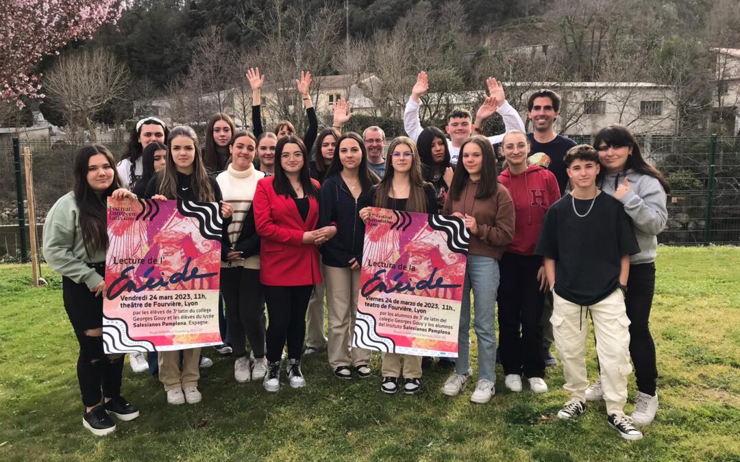 Salesianos Pamplona reconocido por su implicación en proyectos europeos con el alumnado de Secundaria