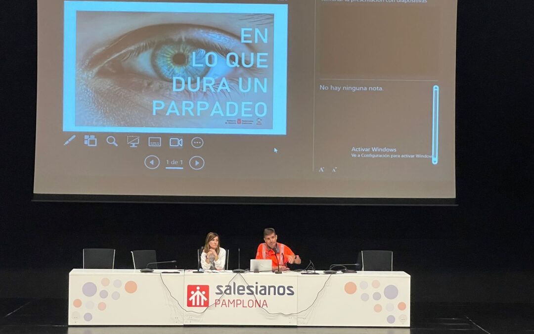 Charlas de educación vial: «En lo que dura un parpadeo»