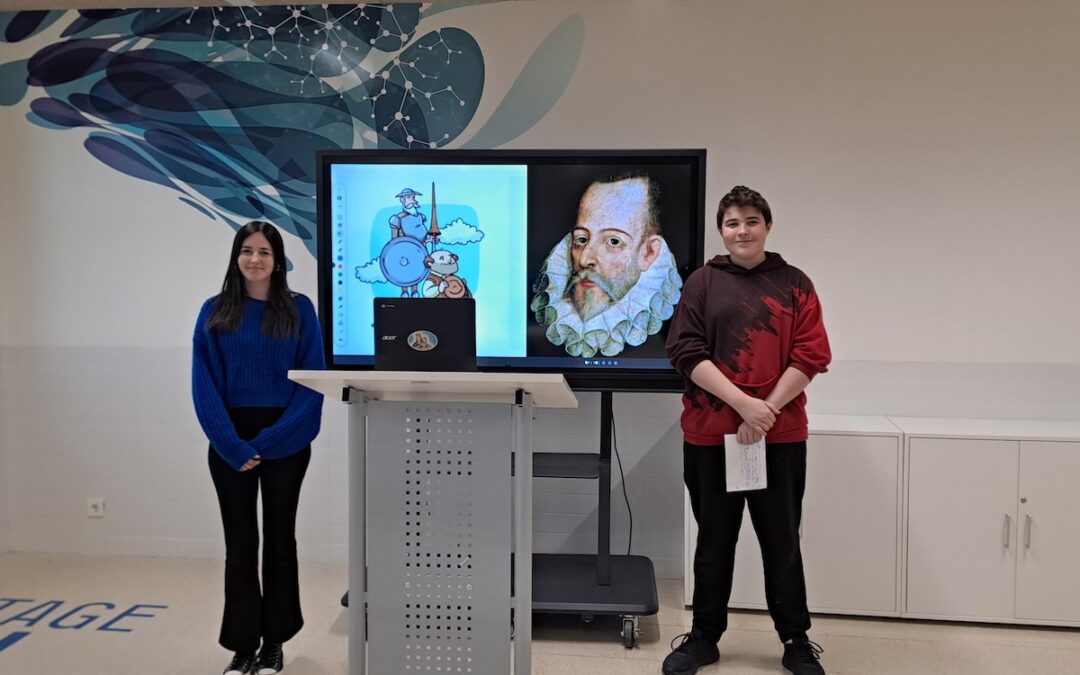 Celebramos el Día del Libro, en Salesianos Pamplona, con una lectura pública de “El Quijote”