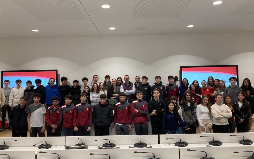 Salesianos Pamplona participa en el programa “Empresa familiar en las aulas”