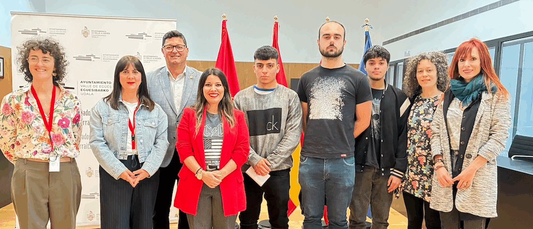 Presentación del decálogo de Buenas Prácticas Medioambientales propuesto por jóvenes de Salesianos Pamplona en Sarriguren