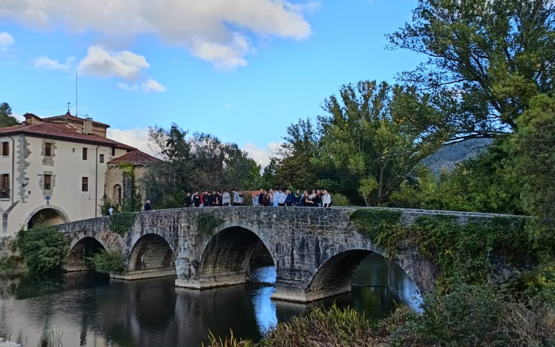 Alumnado de 4º de ESO ha recorrido el Camino de Santiago por Pamplona