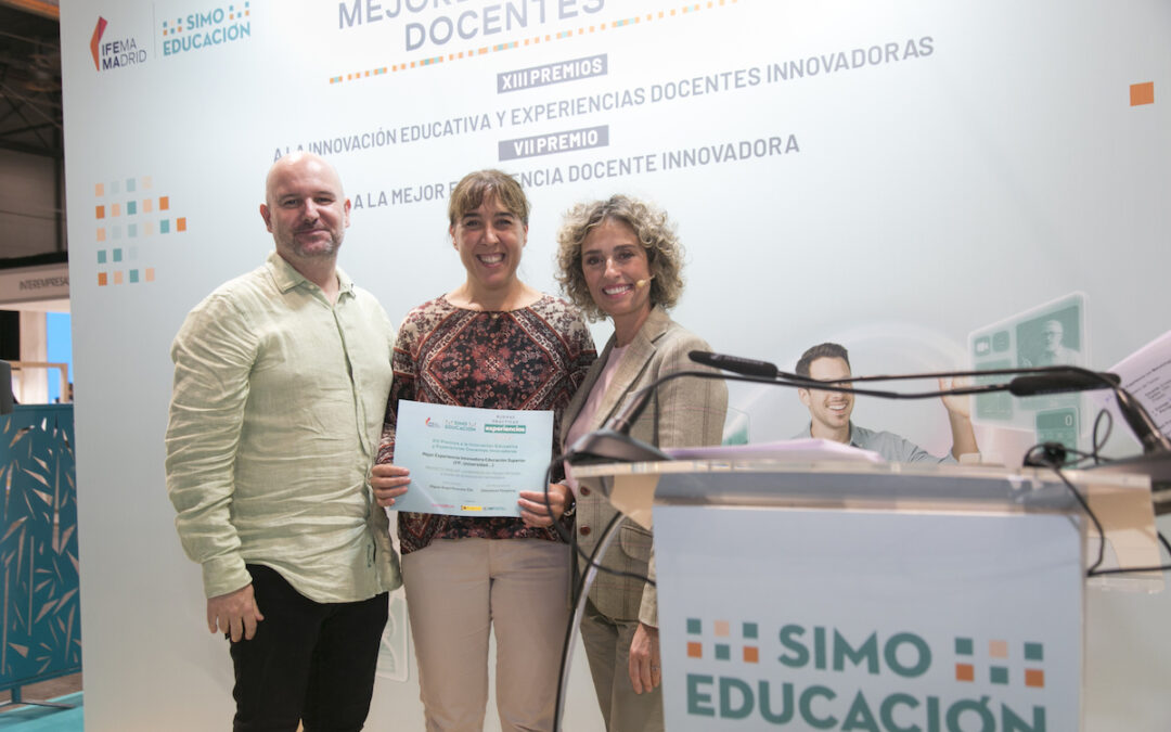 Proyecto ARALAR: “Mejor experiencia docente innovadora en Educación Superior en SIMO EDUCACIÓN