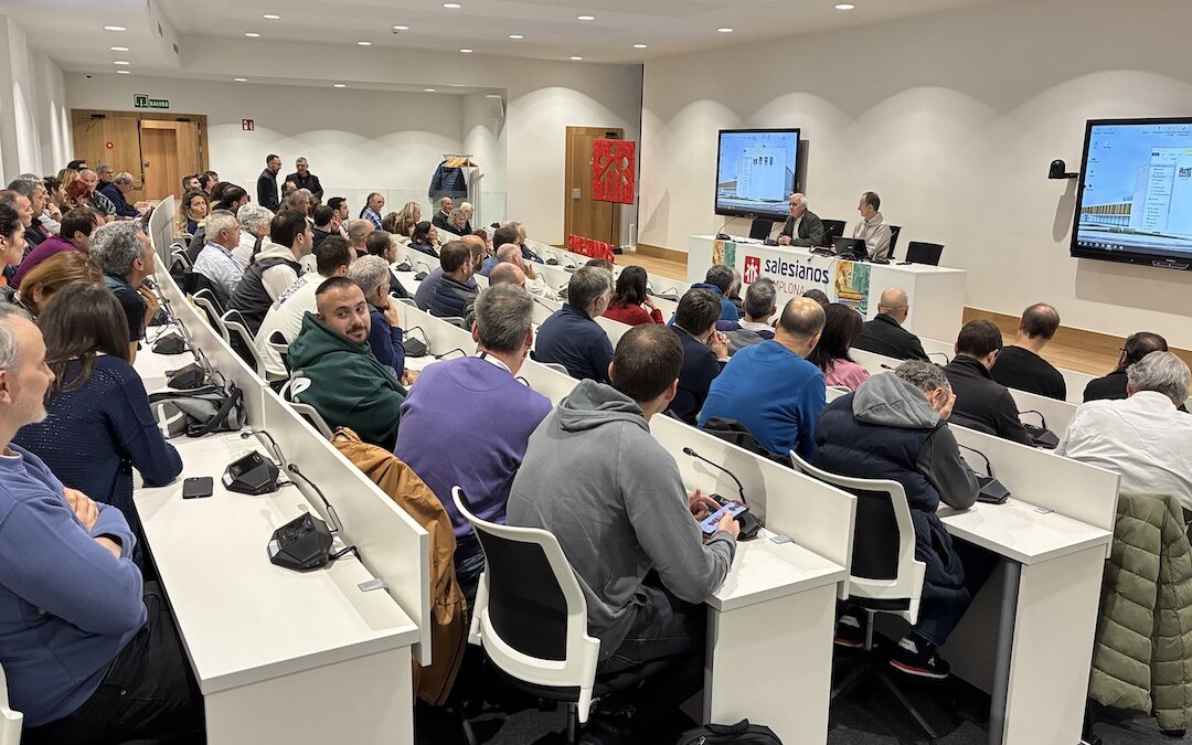 El Vicario Inspectorial visita Salesianos Pamplona