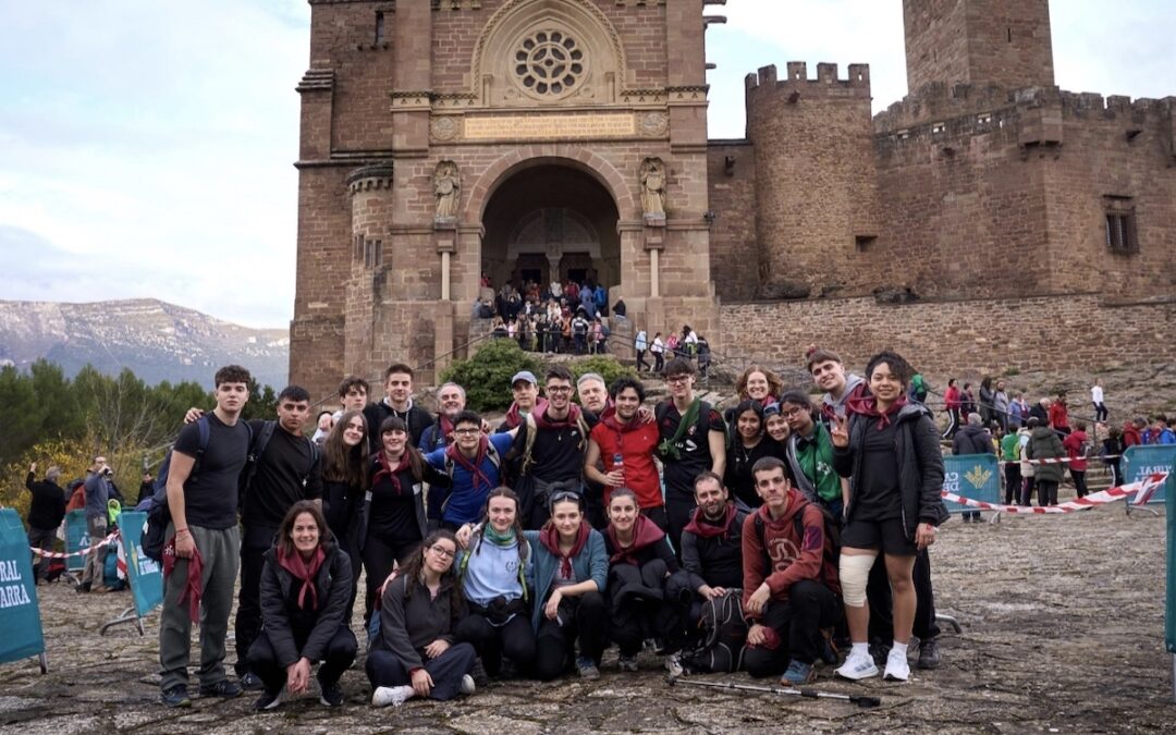 Un grupo de nuestra casa vive la Javierada 2026