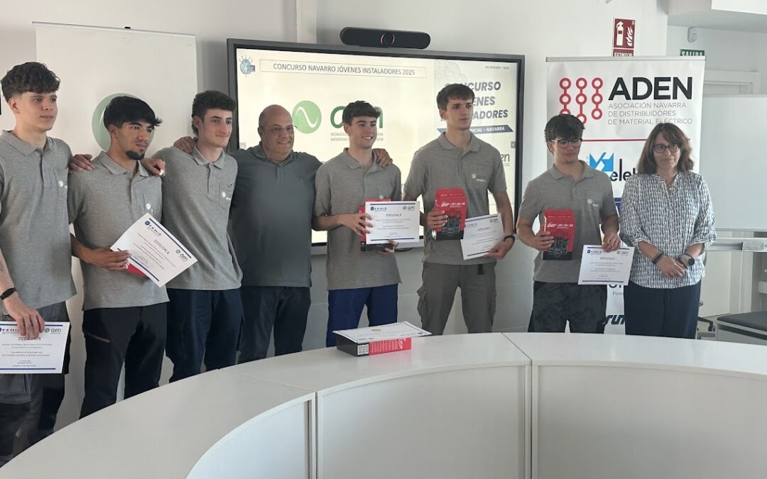 Alex Castillejo Claudio, tercer puesto en el concurso de jóvenes instaladores de Navarra